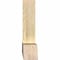 Ekena Millwork Portland Rough Sawn Timber Gable Bracket, Douglas Fir, 60"W x 17"H x 4"D x 4"F, 7/12 Pitch GBW060X17X0404POR00RDF - alternate 2